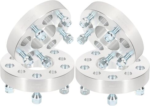 ECCPP 4PCS 1.5 بوصة (38 مم) 5x5.5 إلى 5x5 محولات العجلات تحويل 5x139.7 إلى 5x127 من أجل 2004-2009 ل Durango 1992-1996 لفورد برونكو 1992-2002 لفورد E150 econoline-not fit stock wheels in Saudi Arabia