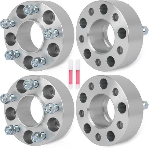 ECCPP 4PCS 5x115 Wheel Spacers Hub Centric 2" 5 Lug 14x1.5 71.5mm hub for 2008-2022 for Dodge Challenger 2006-2022 for Dodge Charger 2005-2008 for Dodge Magnum 2005-2022 for Chrysler 300 in Saudi Arabia