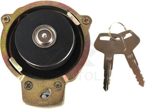 20Y-60-11440 17A-60-11310 Hydraulic Oil Fuel Tank Cap With 2 Keys for Komatsu PC200 PC300 BR200 PC160 PC180 PC200 PC210 PC220 PC228 PC240 PC310 PC400 PC410 Excavator in Saudi Arabia