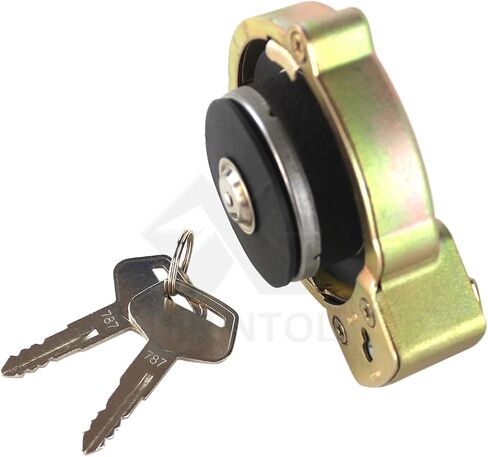 20Y-60-11440 17A-60-11310 Hydraulic Oil Fuel Tank Cap With 2 Keys for Komatsu PC200 PC300 BR200 PC160 PC180 PC200 PC210 PC220 PC228 PC240 PC310 PC400 PC410 Excavator in Saudi Arabia