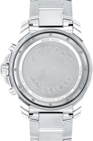 ساعة موفادو سيريز 800 للرجال - حركة كرونوغراف كوارتز سويسرية، سوار من الفولاذ المقاوم للصدأ - مقاومة للماء حتى 20 ATM - ساعة رياضية فاخرة للرجال - مستوحاة من الغواص - 42 ملم in Kuwait