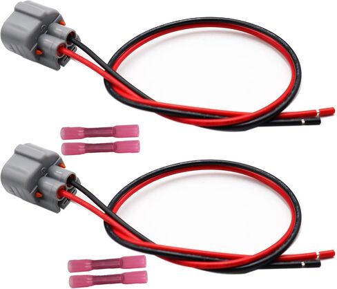 2pcs موصل الضوء الجانبي ثنائي الاتجاه متوافق مع Toyota Tacoma 2002-2004 Harness Plud Pigtain 6189-0264 in Saudi Arabia