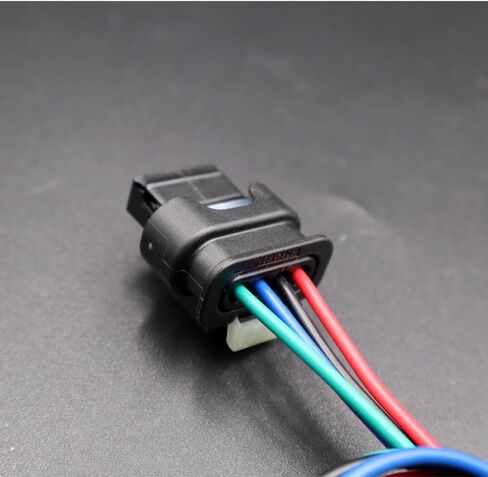 متوافق مع RAM 1500 2019-2024 Active Air Dam Connector Pigtail Plug Plud Wirnness Harness Harness in Saudi Arabia