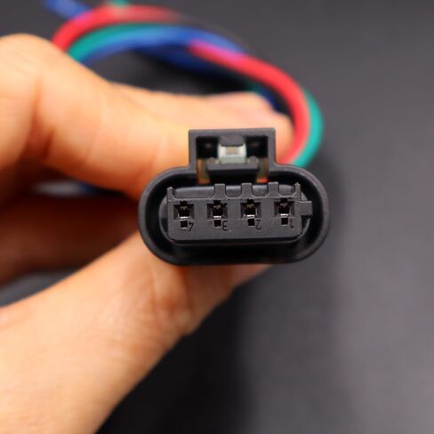 متوافق مع RAM 1500 2019-2024 Active Air Dam Connector Pigtail Plug Plud Wirnness Harness Harness in Saudi Arabia