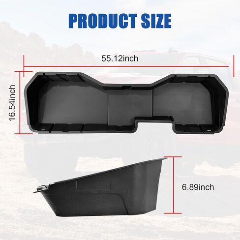 jdmspeed undersate التخزين مربع مربع استبدال Chevy Silverado 1500 2014-2018 2500 HD 3500 HD 2015-2019 استبدال GMC Sierra 1500 2014-2018 2500 HD 3500 HD 2015-2019 مربع تخزين المقعد in Saudi Arabia