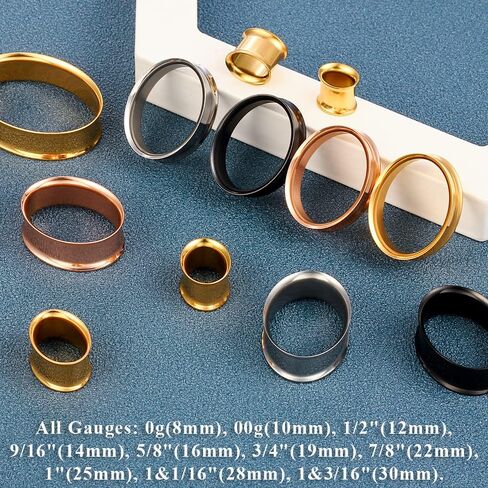 LADEMAYH 2Pcs 1/2 inch Gauges for Ears, Elegant Silver 12mm Gauges for Ears, Retro Floral 1/2 Plugs Tunnels Guages for Women, Surgical Steel Saddle Gauge Earrings in Kuwait