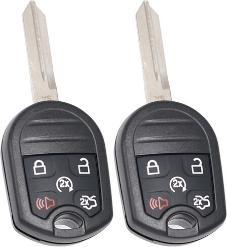 نوبات استبدال مفتاح FOB لـ Ford Explorer 2012-2015 Expedition 2011-2017 Flex Taurus Lincoln MKX 2007 2008 2009 2012 2012 2014 2015 INNEFENT ANMOTE CONTROL CWTWB1U793 164-R8000 in Saudi Arabia