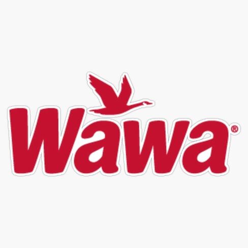Wawa Logo Sticker Vinyl Pumper Sticker Decal Racking 5 " in Saudi Arabia