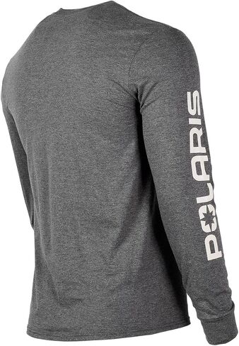 Polaris Men's Icon Edge Long Sleeve Shirt, Classic Fit, 50% Cotton, 25% Polyester & 25% Rayon in Saudi Arabia