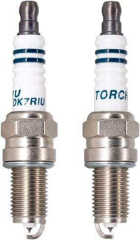 Torch 2PCS DK7RIU IRIDIUM SIPS PLACKS استبدال لـ NGK DCPR7E ، ل BOSCH YR7DC+ SPACK FACK ، لبطولة RA8HC/T04 ، ل Denso XU22EPR-U/3179/XU22EPR SLIP ، OEM ، OEM in Saudi Arabia