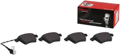 Brembo P85146N Premium Ceramic Front Disc Brake Pad Set AUDI/SEAT/SKODA/SKODA (SVW)/VW/VW (FAW)/VW (SVW) OE# 8J0698151 in Saudi Arabia