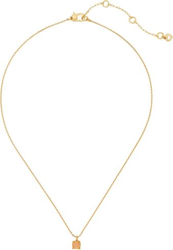 kate spade new york 6mm Square Pendant, Blue Gold in Saudi Arabia