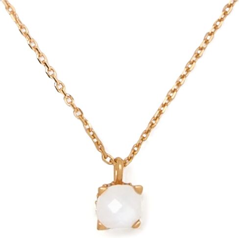 kate spade new york 6mm Square Pendant, Blue Gold in Saudi Arabia