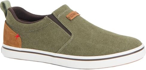 Men's Canvas Sharkbyte Deck Shoe, Camo, Size 9(M) in Kuwait