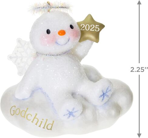 هولمارك تذكار عيد الميلاد 2025 ، Godchild Snow Angel 2025 in Saudi Arabia