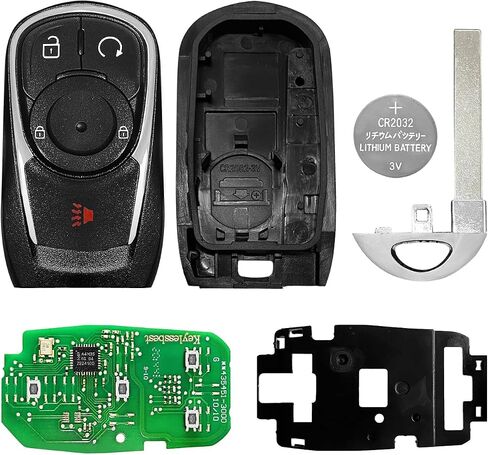 Replacement for 2018 2019 2020 Buick Regal Encore GX Key Fob Remote Control HYQ4EA 4 Buttons 433MHz in Saudi Arabia