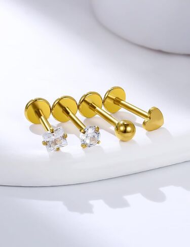 20G 18G 16G 14K مملوءة بالذهب غير المملوءة بالخيوط العاجلة الأوساط الظهر المسطحة. in Saudi Arabia