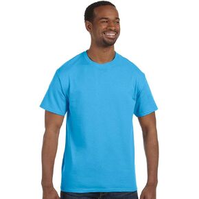 Hanes Originals Garment Dyed T-Shirt, 100% Cotton Men, Vintage Washed Tee in Kuwait