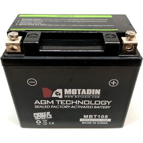 AGM Battery For Yamaha RAPTOR 90 YFM90 2009-2023 / RAPTOR 125 YFM125 2011-2013 in Saudi Arabia