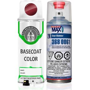 ERA Paints 69Z - Camellia Red Pearl for SUBARU Exact Match Automotive Spray Paint Spray - Premium Kit w/ 2K 3680061 Clearcoat in Kuwait