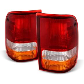 ACANII - For 1993-1997 Ford Ranger Rear Tail Lights Brake Lamps Set Left+Right 93 94 95 96 97 in Kuwait