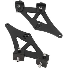 Keenso Aluminum Mount Brackets, for Rear Wing Spoiler Black in Kuwait