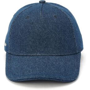 Michael Kors Womens Defressed Denim Cap ، Anglish Hat & Fashion Accessory in Kuwait