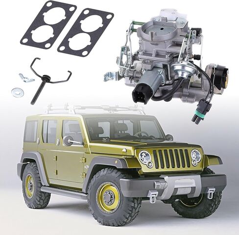 ND2904 Carburetor متوافق مع AMCDL258 4.2L ND2904 1982 1983 1984 1985 1986 1987 1988 1989 1990 1991 ، US Warehouse in Kuwait