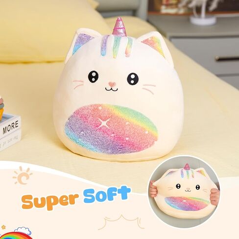 وسادة قطيفة على شكل حصان من Athionsu مقاس 12 بوصة، حصان محشو ناعم ومحبوب، هدايا إسفنجية ناعمة للأطفال الصغار الأولاد والبنات in Kuwait