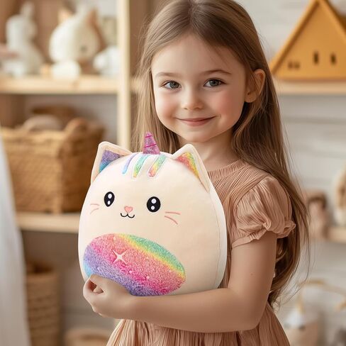 وسادة قطيفة على شكل حصان من Athionsu مقاس 12 بوصة، حصان محشو ناعم ومحبوب، هدايا إسفنجية ناعمة للأطفال الصغار الأولاد والبنات in Kuwait