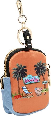 نيكول لي ميني كيس المفاتيح ، لهجات جلدية نباتية (الشمس والرمال) in Kuwait