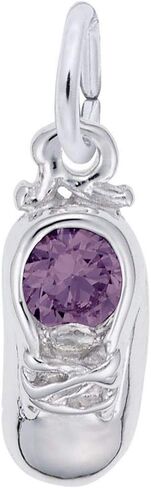 Sterling Silver June Baby Shoe Charm in Saudi Arabia