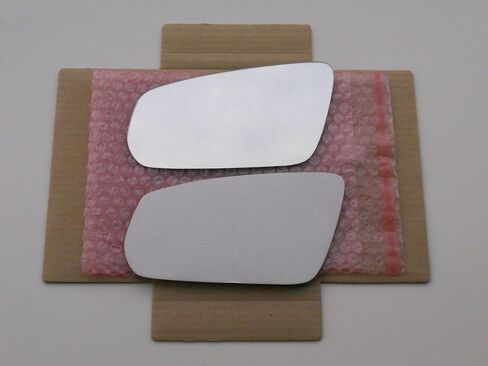Single Piece Mirror Glass with FULL SIZE ADHESIVE for 2010-14 FORD MUSTANG Driver Side View Left LH in Saudi Arabia