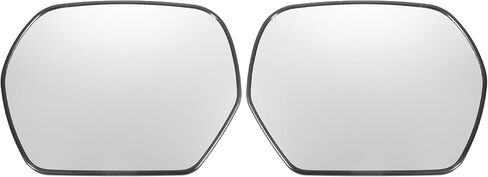 X AUTOHAUX Pair Car Rearview Left Right Side Mirror Glass Replacement W/Backing Plate Heated White Glass for Honda Odyssey 2010-2013 in Saudi Arabia