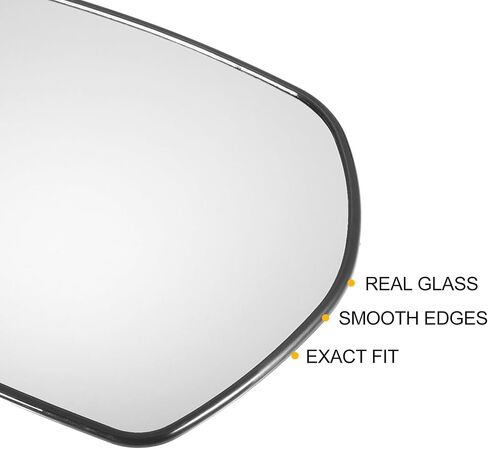 X AUTOHAUX Pair Car Rearview Left Right Side Mirror Glass Replacement W/Backing Plate Heated White Glass for Honda Odyssey 2010-2013 in Saudi Arabia