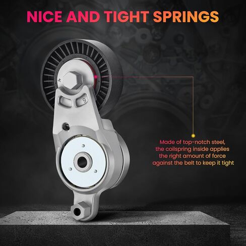 BDFHYK 39155 Belt Tensioner Assembly Pulley Compatible with Nissan Maxima 2009-2015, Murano 2009-2014, Altima 2007-2013, Quest 2011-2012, V6 3.5L, Drive Belt Tensioner Replaces 11955JA10A 11955JA10D in Saudi Arabia