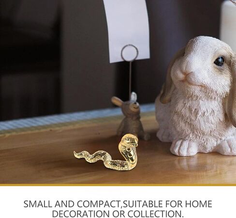BESPORTBLE 3pcs Snake Ornaments Good Luck Home Decor 2025 Year of The Snake Figurine Chinese Zodiac Animal Statue Lucky Snake Statue Chinese Feng Shui Snake Statue Snake Figure 2025 Brass in Saudi Arabia