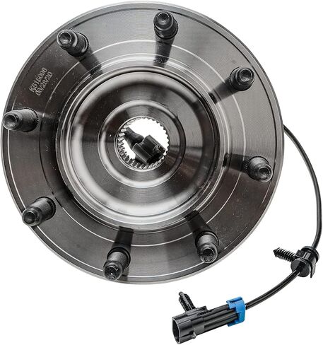 Detroit Axle - Hub Bront Wheel Lear for Chevy GMC Silverado Sierra 2500 3500 HD ، Suburban Yukon XL 2500 Hummer H2 ، محمل عجلة بديل وتجميع المحور in Kuwait