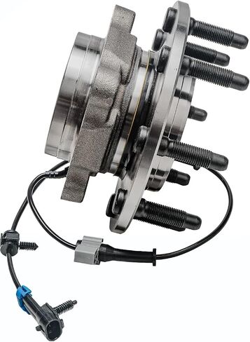 Detroit Axle - Hub Bront Wheel Lear for Chevy GMC Silverado Sierra 2500 3500 HD ، Suburban Yukon XL 2500 Hummer H2 ، محمل عجلة بديل وتجميع المحور in Kuwait