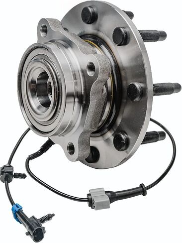 Detroit Axle - Hub Bront Wheel Lear for Chevy GMC Silverado Sierra 2500 3500 HD ، Suburban Yukon XL 2500 Hummer H2 ، محمل عجلة بديل وتجميع المحور in Kuwait