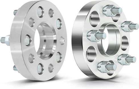 ECCPP 4PCS 5x110 1 "فواصل Hubcentric Wheel 5 Lug 12x1.25 ترصيع 65.1mm CB FITs لعام 2015-2017 لـ Chrysler 200 2013-2016 لـ Dodge Dart 2014-2018 for Jeep for Cherokee 2015-2017 for Jeep Renegade in Saudi Arabia