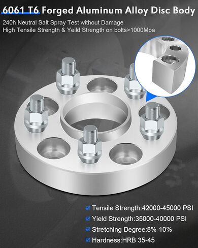 ECCPP 4PCS 5x110 1 "فواصل Hubcentric Wheel 5 Lug 12x1.25 ترصيع 65.1mm CB FITs لعام 2015-2017 لـ Chrysler 200 2013-2016 لـ Dodge Dart 2014-2018 for Jeep for Cherokee 2015-2017 for Jeep Renegade in Saudi Arabia