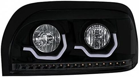 Blackout Freightliner Century Projection Headlights Driver and Passenger in Saudi Arabia
