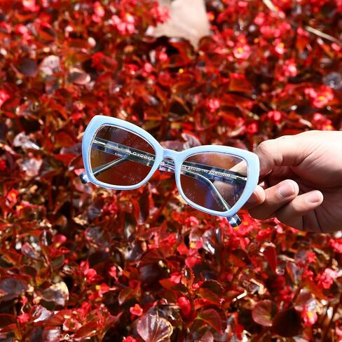 2/4/5 Pack Square Reading Glasses Blue Light Blocking Readers Spring Hinge for Women Men in Kuwait