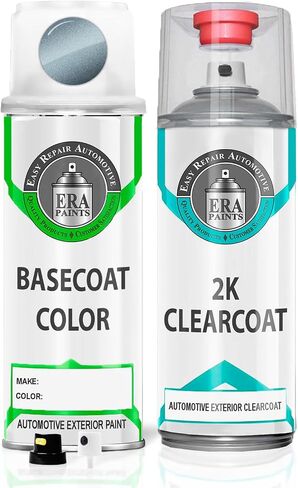 ERA Paints 8R5 - Blue Mirage Metallic for TOYOTA Exact Match Automotive Touch Up Paint Spray - 2K Essential Kit in Saudi Arabia