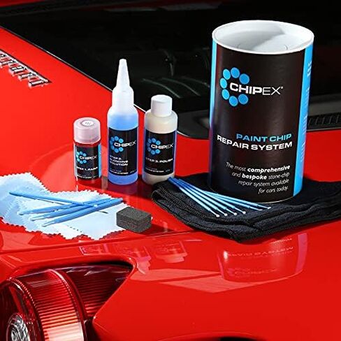 Chipex | Automotive Touch-up Paint Kit Compatible with DODGE Color Code B-5 (1969) - BRIGHT BLUE IRID | Car Scratch Repair 100% Color Match | Kit Size Plus (Medium) in Saudi Arabia
