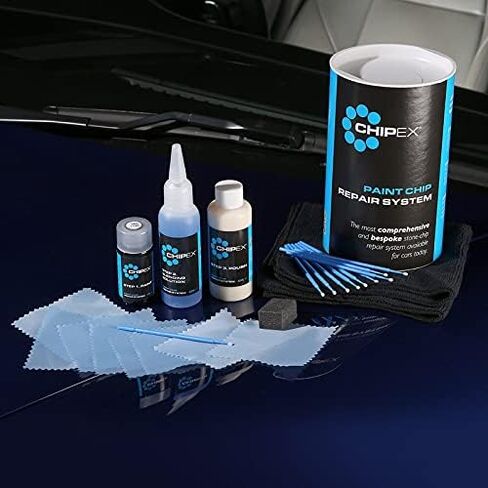 Chipex | Automotive Touch-up Paint Kit Compatible with DODGE Color Code B-5 (1969) - BRIGHT BLUE IRID | Car Scratch Repair 100% Color Match | Kit Size Plus (Medium) in Saudi Arabia
