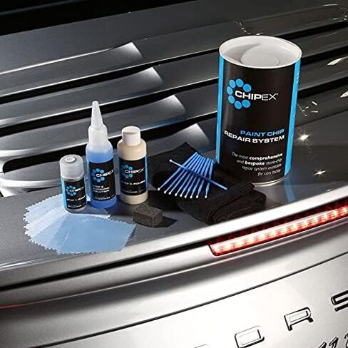 Chipex | Automotive Touch-up Paint Kit Compatible with DODGE Color Code B-5 (1969) - BRIGHT BLUE IRID | Car Scratch Repair 100% Color Match | Kit Size Plus (Medium) in Saudi Arabia