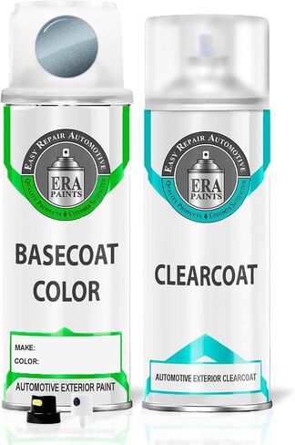 ERA Paints 8R5 - Blue Mirage Metallic for TOYOTA Exact Match Automotive Touch Up Paint Spray - 2K Essential Kit in Saudi Arabia