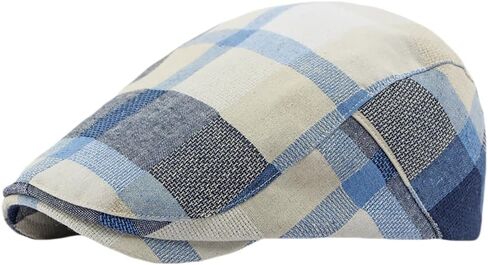 قبعات Newsboy منقوشة قبعة مسطحة للرجال نساء قابلة للتعديل خفيفة الوزن Ivy Catsby Cabbie قبعة القيادة in Kuwait